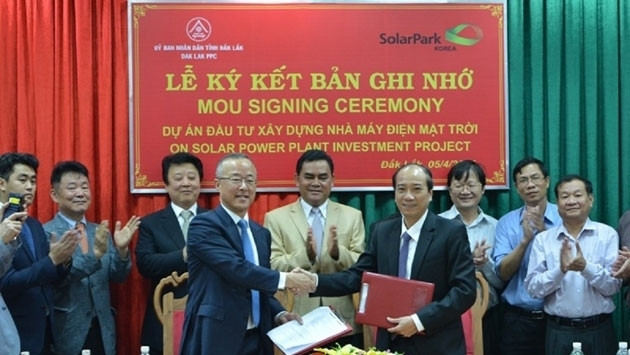 Une société sud-coréenne construira une centrale solaire à Dak Lak ảnh 1 Une société sud-coréenne construira une centrale solaire à Dak Lak ảnh 1