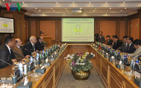 Vietnam et Egypte partagent des expériences dans la lutte anti-corruption ảnh 1 Vietnam et Egypte partagent des expériences dans la lutte anti-corruption ảnh 1