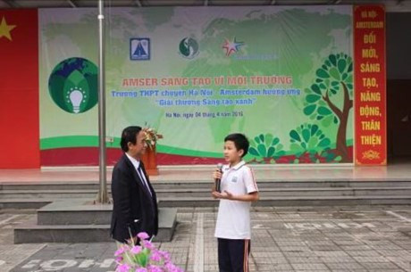 Lancement du concours sur la protection de l'environnement à Hanoi ảnh 1 Lancement du concours sur la protection de l'environnement à Hanoi ảnh 1