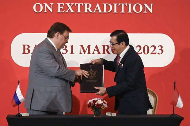 L'Indonésie et la Russie signent un accord d'extradition ảnh 1 L'Indonésie et la Russie signent un accord d'extradition ảnh 1