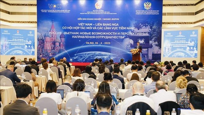 Le forum des entreprises Vietnam-Russie souligne des liens économiques florissants ảnh 1 Le forum des entreprises Vietnam-Russie souligne des liens économiques florissants ảnh 1