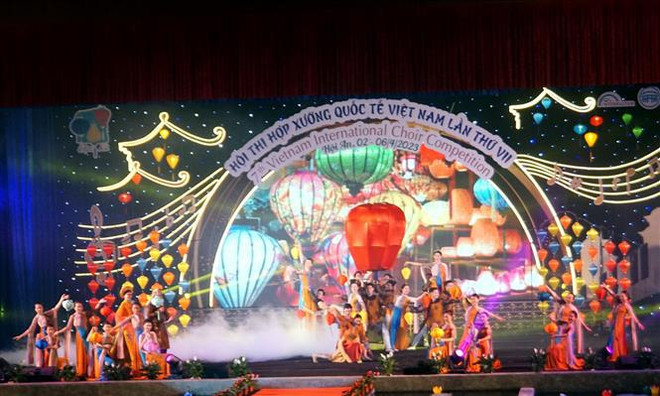 Près de 600 artistes au 7e Concours international de Chorales du Vietnam - Hôi An 2023 ảnh 2 Près de 600 artistes au 7e Concours international de Chorales du Vietnam - Hôi An 2023 ảnh 2