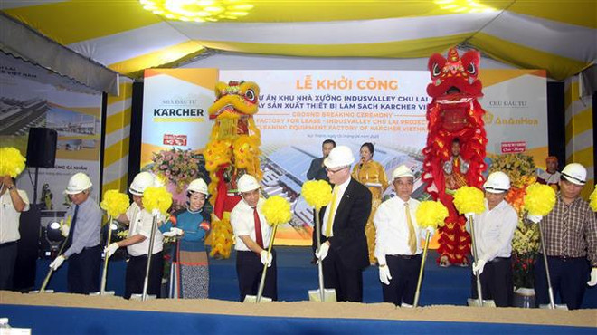Mise en chantier d'un atelier à louer pour Kärcher Vietnam à Quang Nam ảnh 1