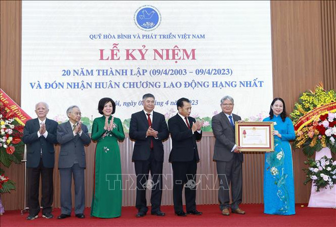 Le Fonds pour la paix et le développement du Vietnam souffle la 20e bougie ảnh 2 Le Fonds pour la paix et le développement du Vietnam souffle la 20e bougie ảnh 2
