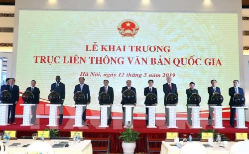 Lancement de l’axe national des documents administratifs ảnh 1 Lancement de l’axe national des documents administratifs ảnh 1