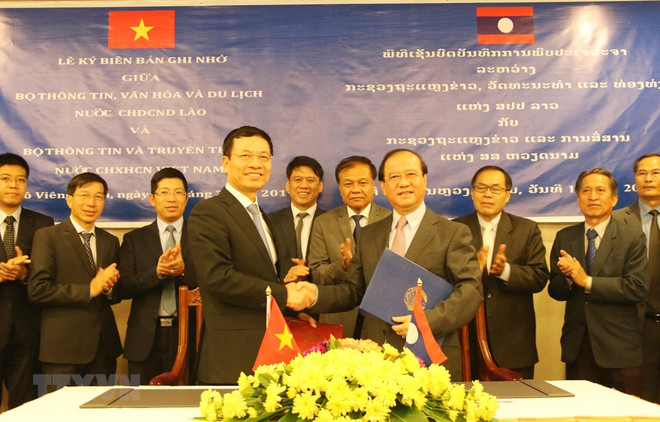 Vietnam et Laos renforcent la coopération dans l'information et des communications ảnh 1 Vietnam et Laos renforcent la coopération dans l'information et des communications ảnh 1