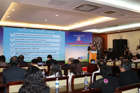 Hô Chi Minh-Ville : Vingt organisations et individus du secteur des TIC à l’honneur ảnh 1