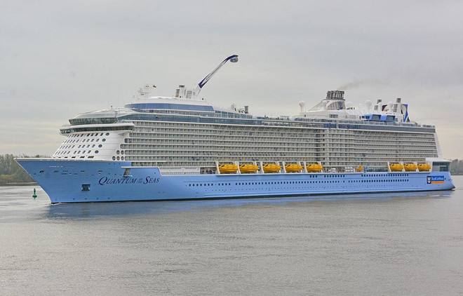 Saigontourist accueille le navire de croisière 5 étoiles Quantum of the Seas ảnh 1 Saigontourist accueille le navire de croisière 5 étoiles Quantum of the Seas ảnh 1