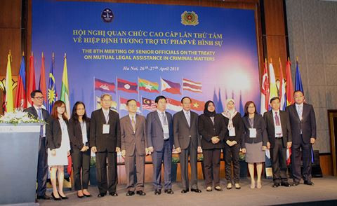ASEAN : 8e réunion des hauts officiels de l’accord d’entraide judiciaire en matière pénale ảnh 1 ASEAN : 8e réunion des hauts officiels de l’accord d’entraide judiciaire en matière pénale ảnh 1