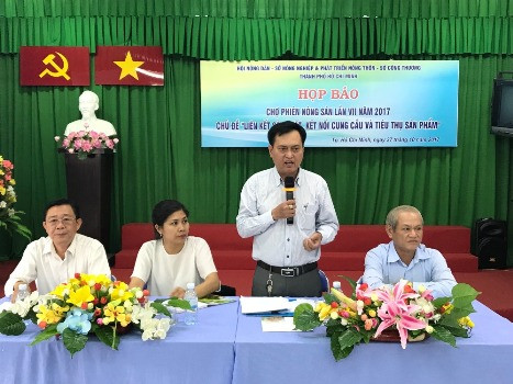 Hô Chi Minh-Ville : 145 stands au 7e marché des produits agricoles ảnh 1