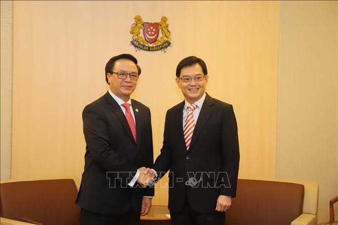 Singapour réaffirme la promotion des liens économiques avec le Vietnam ảnh 1 Singapour réaffirme la promotion des liens économiques avec le Vietnam ảnh 1