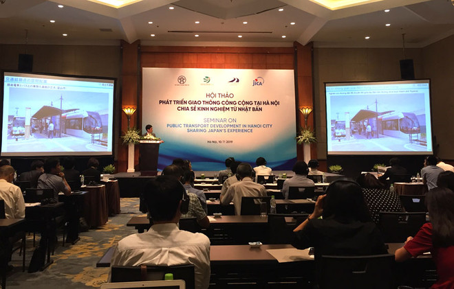 La JICA partage des expériences pour le développement des transports public à Hanoi ảnh 1 La JICA partage des expériences pour le développement des transports public à Hanoi ảnh 1