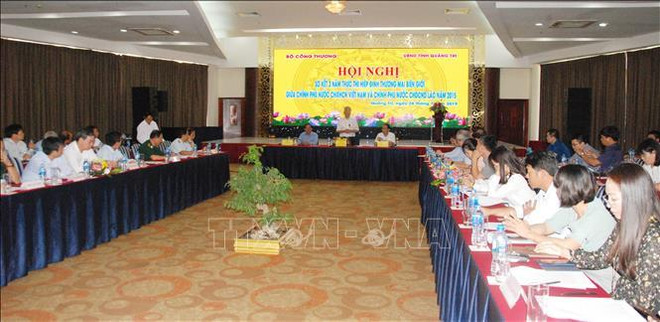 Le Vietnam et le Laos promeuvent le commerce frontalier ảnh 1 Le Vietnam et le Laos promeuvent le commerce frontalier ảnh 1