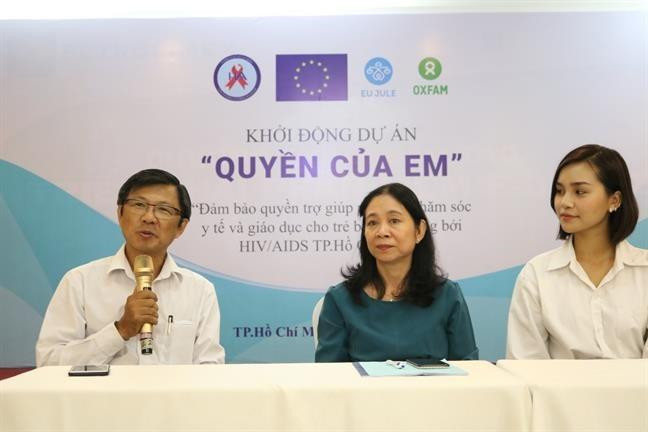 Un projet pour aider les enfants séropositifs lancé à HCM-Ville ảnh 1 Un projet pour aider les enfants séropositifs lancé à HCM-Ville ảnh 1