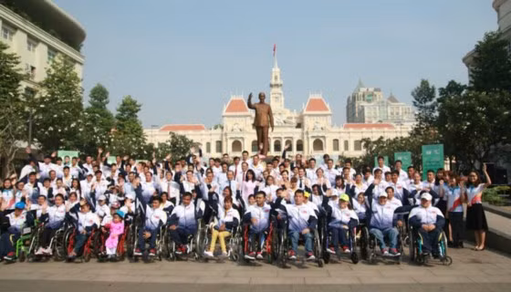 Cérémonie de départ de la sélection nationale pour les ASEAN ParaGames 9 ảnh 1 Cérémonie de départ de la sélection nationale pour les ASEAN ParaGames 9 ảnh 1