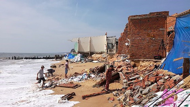 Aide gouvernementale pour la lutte anti-érosion côtière à Binh Thuân ảnh 1 Aide gouvernementale pour la lutte anti-érosion côtière à Binh Thuân ảnh 1