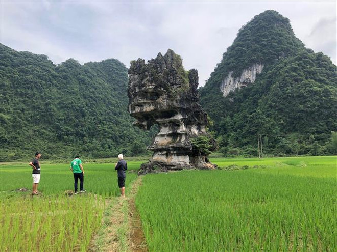 Cao Bang travaille avec des experts du Réseau mondial des Géoparcs ảnh 1 Cao Bang travaille avec des experts du Réseau mondial des Géoparcs ảnh 1