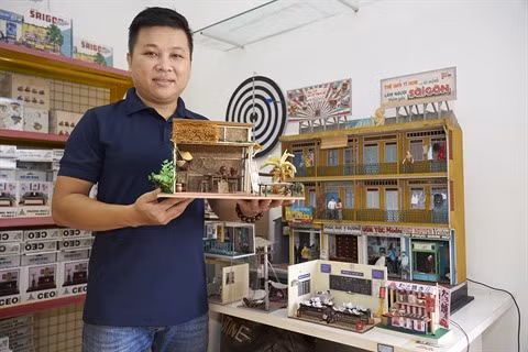 "Le monde miniature", une boutique unique au Vietnam ảnh 1