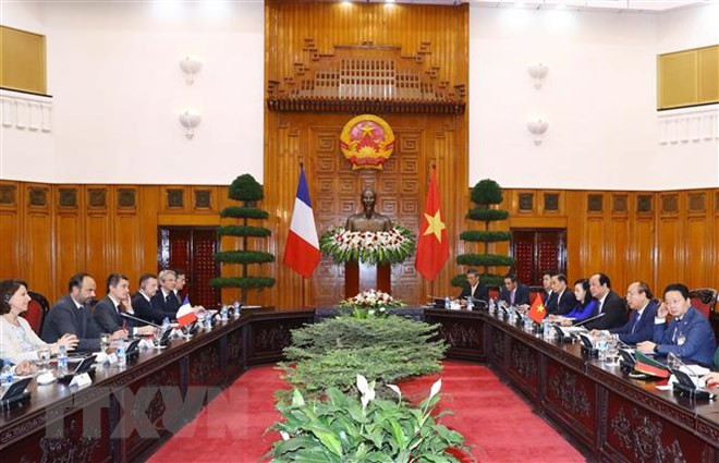 Le Vietnam et la France soulignent leur détermination à promouvoir le partenariat stratégique ảnh 1 Le Vietnam et la France soulignent leur détermination à promouvoir le partenariat stratégique ảnh 1