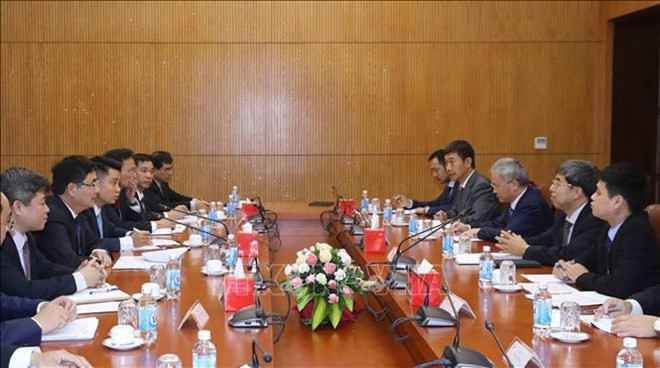 Renforcement de la coopération entre le PCV et le Conseil des Affaires d'Etat de Chine ảnh 1 Renforcement de la coopération entre le PCV et le Conseil des Affaires d'Etat de Chine ảnh 1
