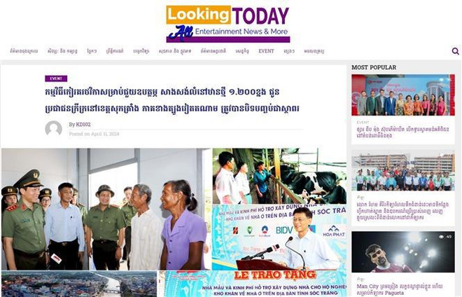 Les médias cambodgiens apprécient les politiques liées aux affaires ethniques du Vietnam ảnh 1 Les médias cambodgiens apprécient les politiques liées aux affaires ethniques du Vietnam ảnh 1
