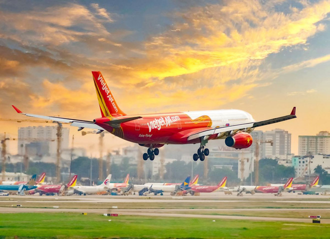 Vietjet ajoute quatre avions à sa flotte pour la haute saison du Nouvel An lunaire ảnh 1