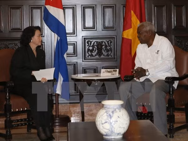 Activités de la présidente de l’Assemblée nationale à Cuba ảnh 1