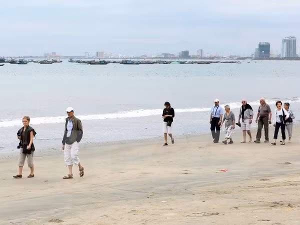 Forte hausse du nombre de touristes à Da Nang ảnh 1