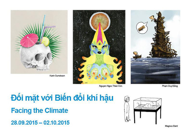 Dérèglement climatique : exposition de dessins satiriques ảnh 1 Dérèglement climatique : exposition de dessins satiriques ảnh 1