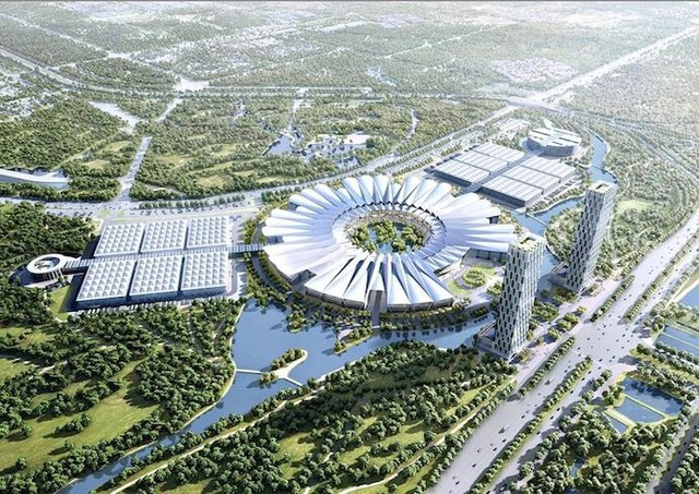 Aménagement du Centre des foires-expositions nationales et internationales ảnh 1 Aménagement du Centre des foires-expositions nationales et internationales ảnh 1