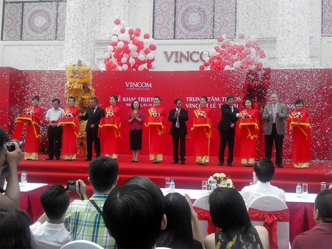 Inauguration d'un centre commercial Vincom à Hai Phong ảnh 1 Inauguration d'un centre commercial Vincom à Hai Phong ảnh 1