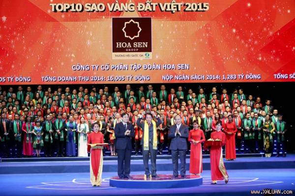 Remise des prix Etoile d’or du Vietnam 2015 ảnh 1 Remise des prix Etoile d’or du Vietnam 2015 ảnh 1