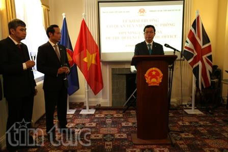 Ouverture du bureau de l'Attaché de Défense du Vietnam au Royaume-Uni ảnh 1