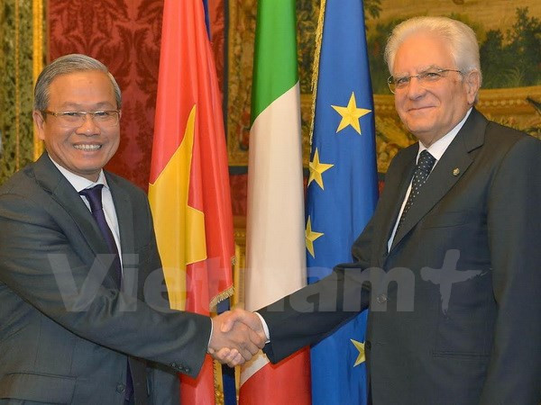 Porter les relations Italie-Vietnam à une nouvelle hauteur ảnh 1 Porter les relations Italie-Vietnam à une nouvelle hauteur ảnh 1