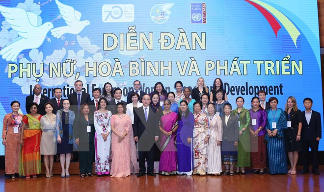 Forum international ‘’Femmes-Paix-Développement’’ ảnh 1 Forum international ‘’Femmes-Paix-Développement’’ ảnh 1