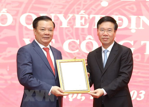 Nouveau secrétaire du Comité municipal du Parti de Hanoï ảnh 1 Nouveau secrétaire du Comité municipal du Parti de Hanoï ảnh 1