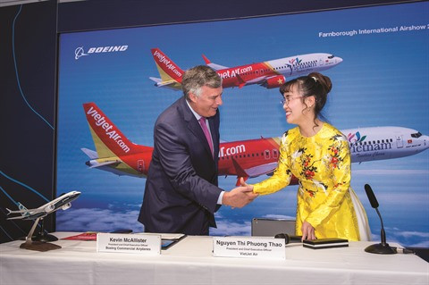 Vietjet achètera 100 Boeing et 50 Airbus ảnh 1 Vietjet achètera 100 Boeing et 50 Airbus ảnh 1