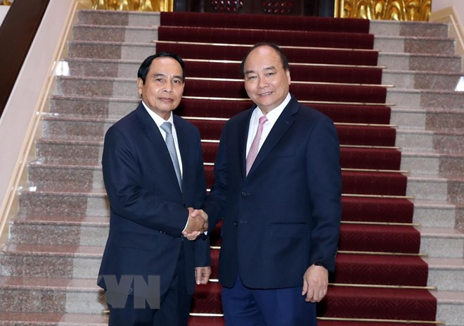 Le PM plaide pour la coopération entre les Inspections gouvernementales Vietnam-Laos ảnh 1 Le PM plaide pour la coopération entre les Inspections gouvernementales Vietnam-Laos ảnh 1