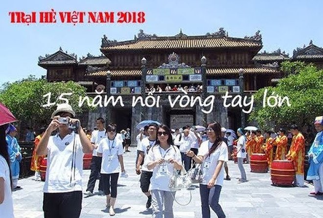 Camp d’été du Vietnam 2018 - ''15 ans – Tendre la main'' ảnh 1 Camp d’été du Vietnam 2018 - ''15 ans – Tendre la main'' ảnh 1