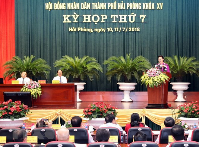 La 7e session du XVème mandat du Conseil populaire de Hai Phong ảnh 1