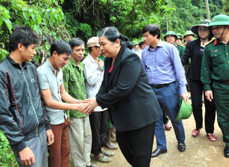 Crues: les dirigeants de l’AN se rendent à Hoa Binh et à Yen Bai ảnh 1 Crues: les dirigeants de l’AN se rendent à Hoa Binh et à Yen Bai ảnh 1