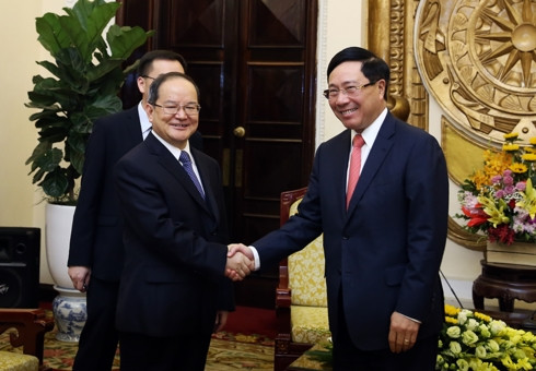 Renforcement des relations de coopération Vietnam-Chine ảnh 1 Renforcement des relations de coopération Vietnam-Chine ảnh 1