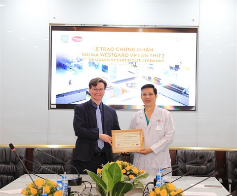 Accréditation Six Sigma pour le Centre d'oncologie de l'hôpital Cho Rây ảnh 1 Accréditation Six Sigma pour le Centre d'oncologie de l'hôpital Cho Rây ảnh 1