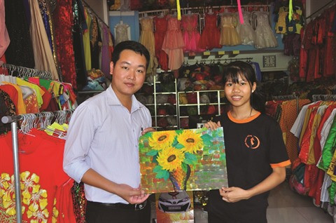 Thach Chành Dô peint pour elle et pour la vie ảnh 2 Thach Chành Dô peint pour elle et pour la vie ảnh 2