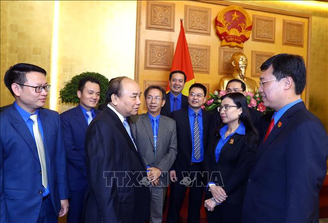 Le PM encourage les jeunes à promouvoir leur rôle d’avant-garde ảnh 1 Le PM encourage les jeunes à promouvoir leur rôle d’avant-garde ảnh 1