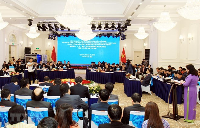 Des provinces vietnamiennes et la province chinoise du Guangxi renforcent leur coopération ảnh 1 Des provinces vietnamiennes et la province chinoise du Guangxi renforcent leur coopération ảnh 1