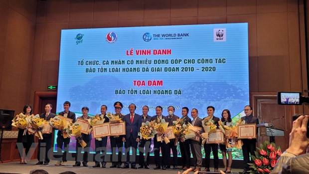 Biodiversité : Le Vietnam met à l’honneur 21 collectifs et individus ảnh 1 Biodiversité : Le Vietnam met à l’honneur 21 collectifs et individus ảnh 1