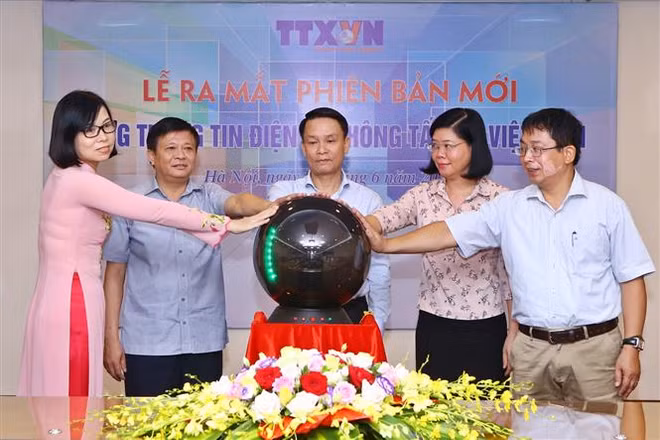 Inauguration de la nouvelle version du portail électronique de la VNA ảnh 3