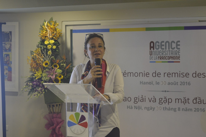 L'AUF récompense de jeunes talents francophones à Hanoï ảnh 1 L'AUF récompense de jeunes talents francophones à Hanoï ảnh 1