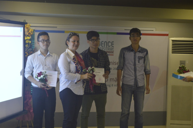 L'AUF récompense de jeunes talents francophones à Hanoï ảnh 2 L'AUF récompense de jeunes talents francophones à Hanoï ảnh 2
